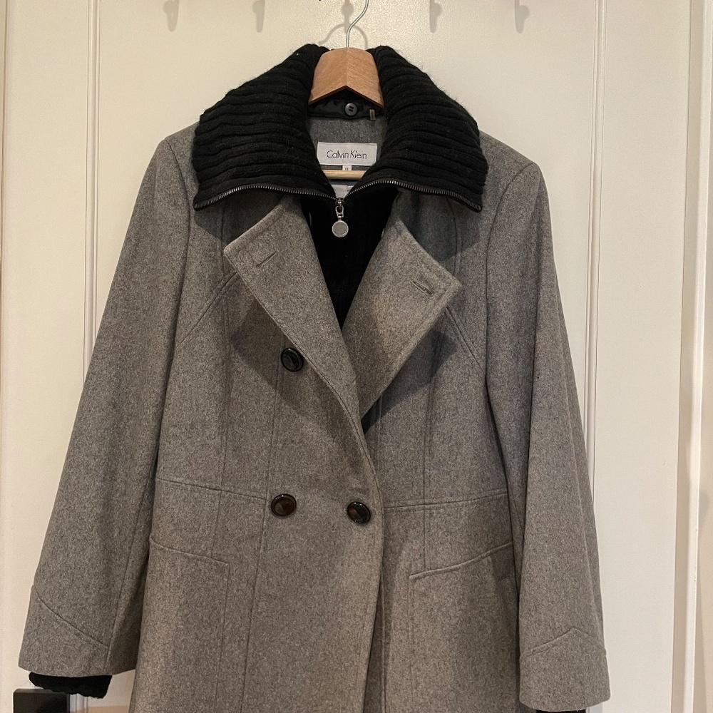 Calvin Klein Overcoat - Picture 10 of 11